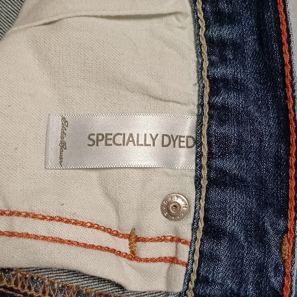 Eddie Bauer Mens Slim Fit‎ Jeans 32x34 Blue Denim Stretch 11107973 SS21 - Picture 9 of 10